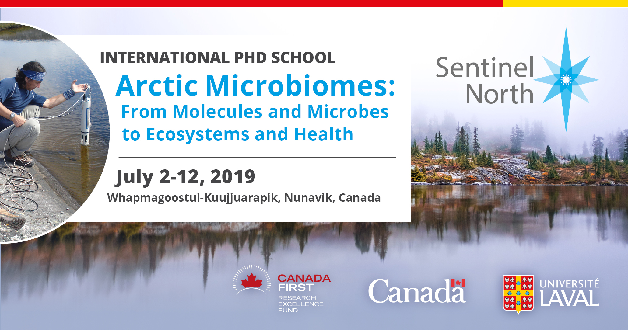 Sentinel North International PhD School on Arctic Microbiomes 2019